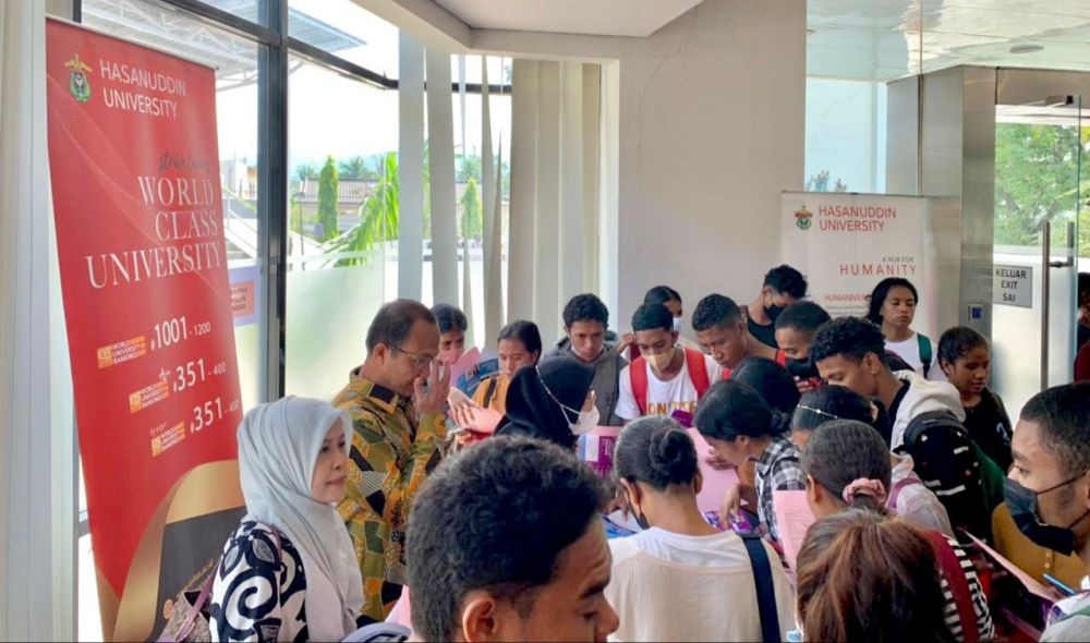 IEF 2022 Dili: Pelajar Timor Leste Ramai-Ramai Mendaftar ke Unhas