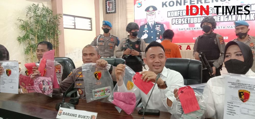 Oknum Guru Ngaji di Mataram Cabuli 8 Anak SD 