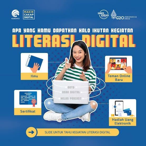 Literasi Digital Naik, Kemenkominfo Gelar Webinar 'Hobi Jadi Bisnis'