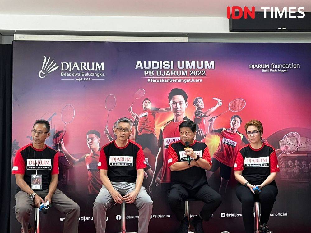 Audisi Umum PB Djarum 2022 Libatkan 15 Legenda Bulu Tangkis