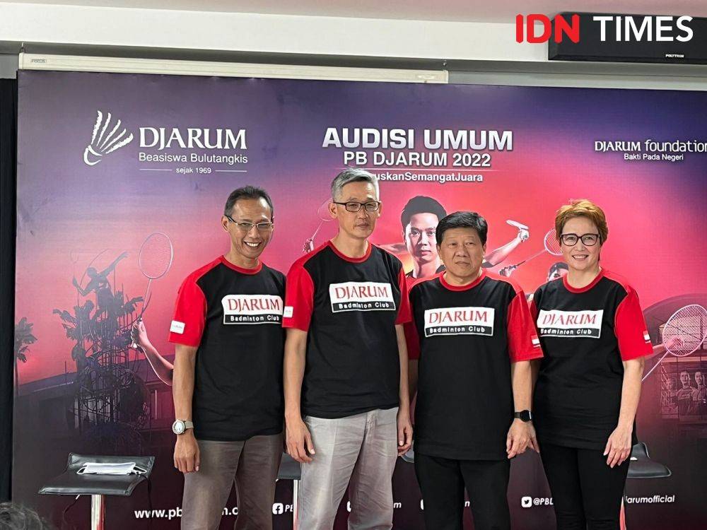 Audisi Umum PB Djarum 2022 Libatkan 15 Legenda Bulu Tangkis