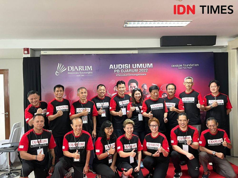 Audisi Umum PB Djarum 2022 Libatkan 15 Legenda Bulu Tangkis