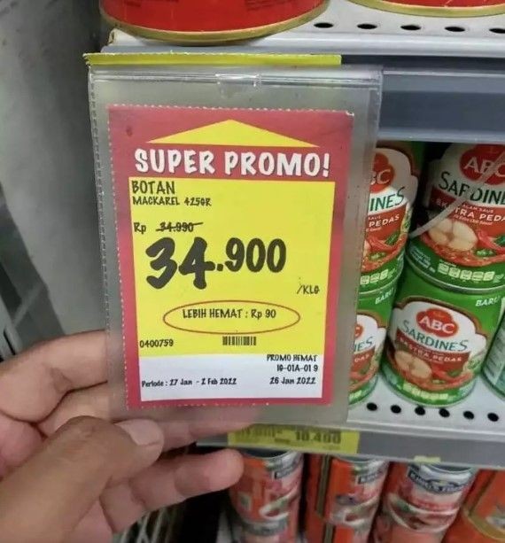 15 Potret Promosi Potongan Harga Ini Sama Aja Bohong 