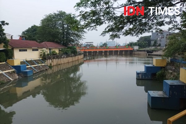Heru Budi Kunjungi Waduk Pluit Tengok Pompa Baru dari Jepang