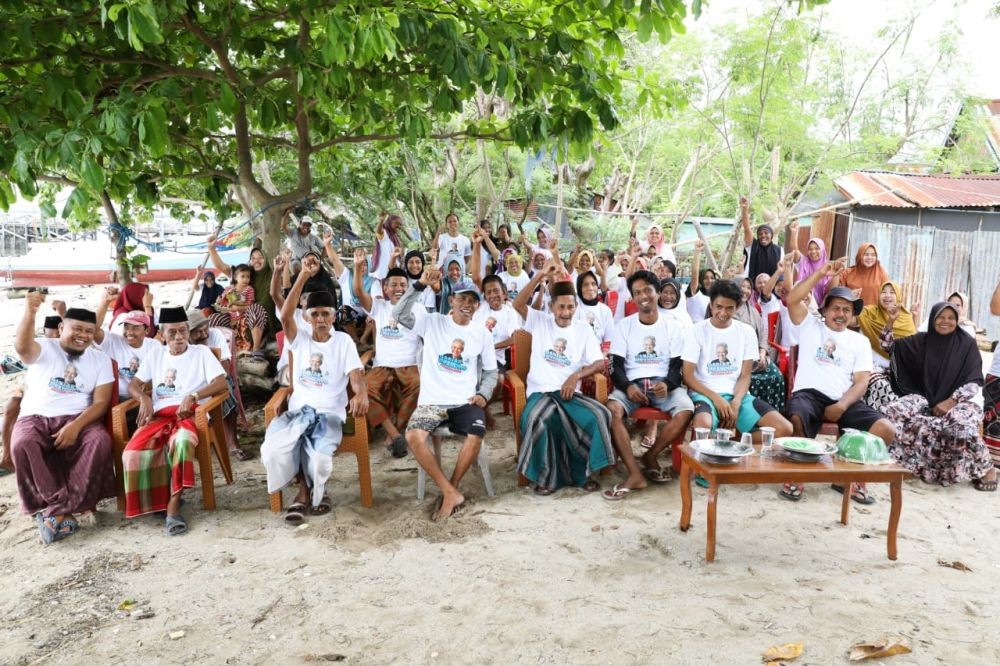 Relawan Ganjar Perkuat Jejaring Masyarakat Pesisir Sulsel