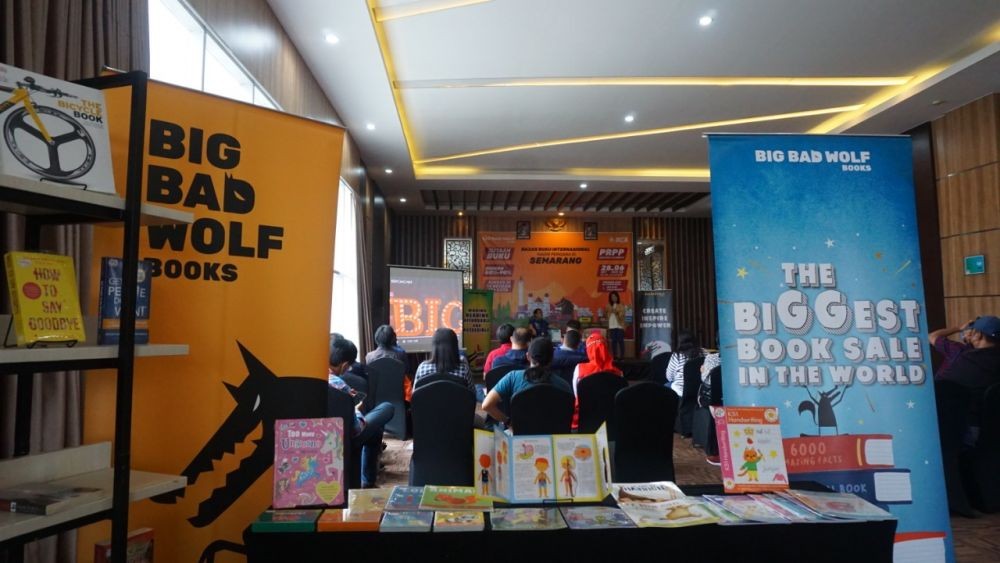5 Alasan Datang ke Bazar Big Bad Wolf Books di Semarang, Masuk Gratis!