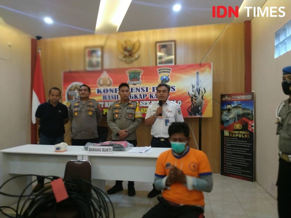 Viral Pencuri Kabel KAI Surabaya, Ternyata Tukang Rombeng