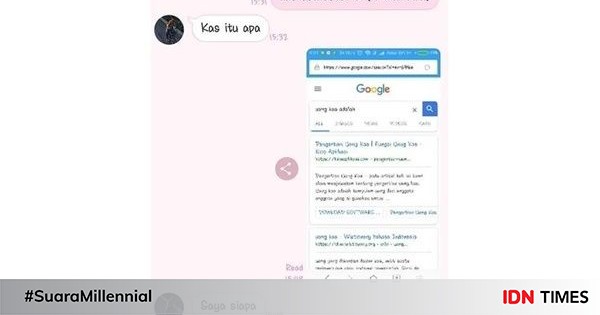 15 Chat Ditagih Uang Kas Sama Bendahara