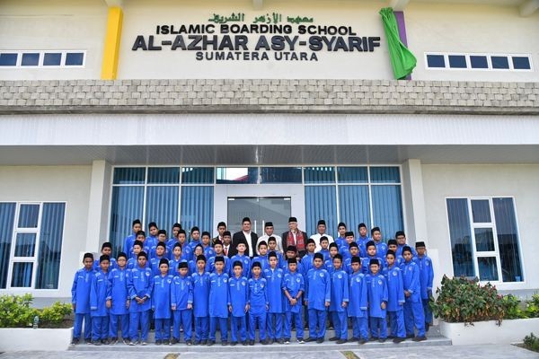 Sekolah Islam Al Azhar Asy Syarif Sumut Resmikan Gedung Auditorium