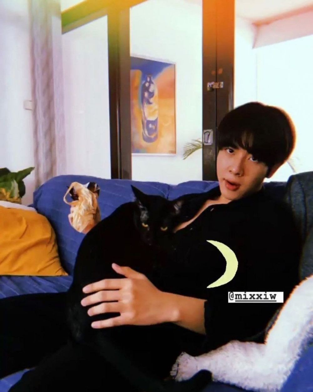 5 Artis Thailand Bersama Kucing Hitam, Gemas Banget!