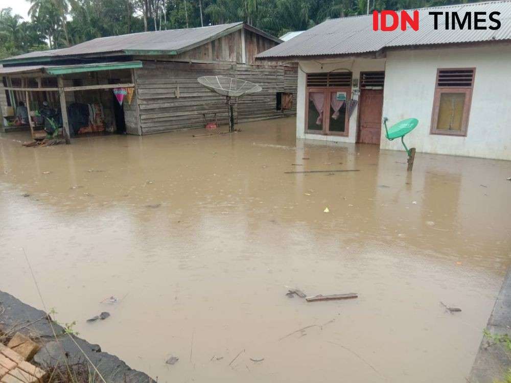 Hujan Deras, 4 Kabupaten Dan Kota Di Aceh Direndam Banjir