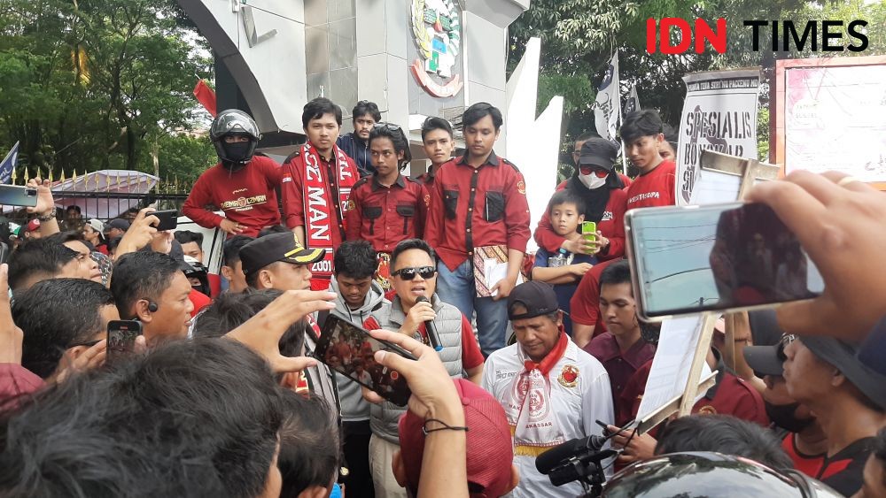 Kapolrestabes Makassar Mediasi Suporter PSM Bertemu Gubernur Sulsel