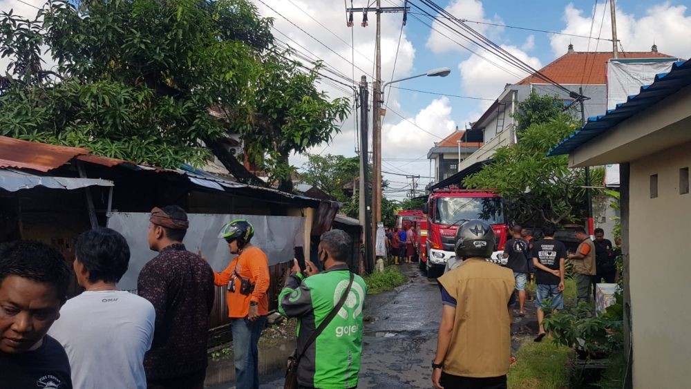 Satu Keluarga di Denpasar Luka Bakar, Korban Gas Bocor di Bengkel Cat  