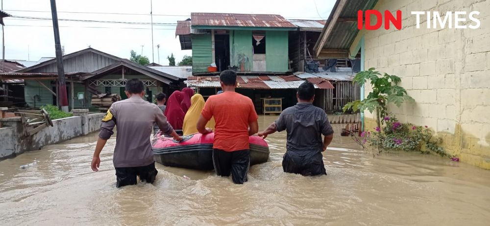 Banjir di Aceh Utara Meluas ke 19 Kecamatan, Lebih 7 Ribu Mengungsi