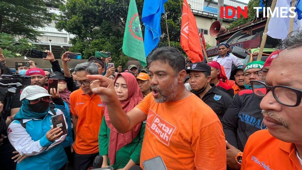 Said Iqbal Heran Fotonya Cium Tangan Ganjar Disebar