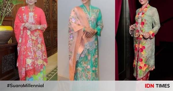 12 Kebaya Encim Karya Roemah Kebaya Vielga, Warna-warni