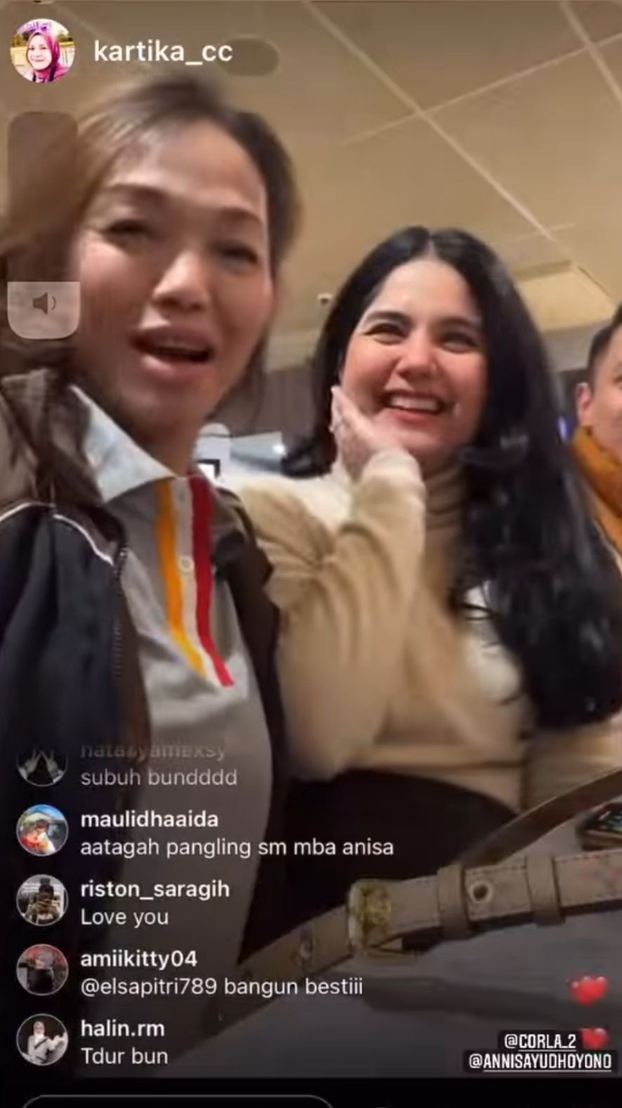 Annisa Pohan Ketemu Bunda Corla Di Jerman