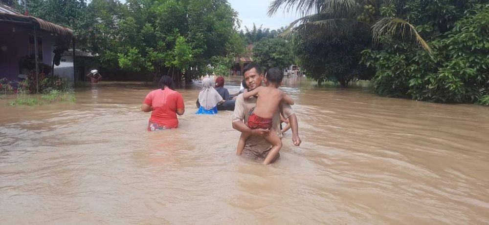 Labura Diterjang Banjir, Terbesar 10 Tahun Terakhir