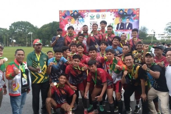 Sempurna! Medan Raih Emas Sepak Bola Porprov Sumut 2022