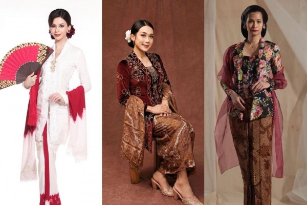 9 Padu Padan Kebaya Kutubaru Dan Kartini Dengan Selendang 4323