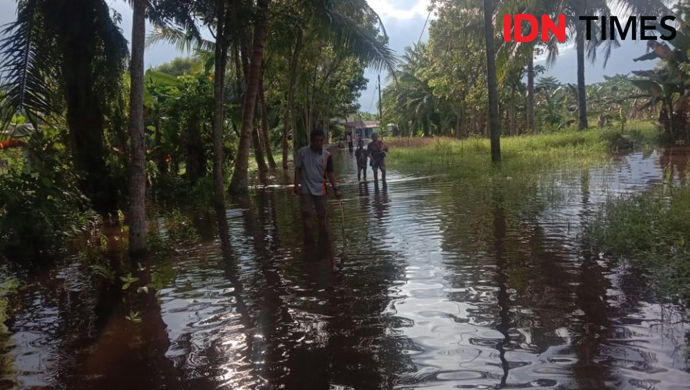 Banjir di Langkat Kian Meluas, Warga Keluhkan Bantuan Minim