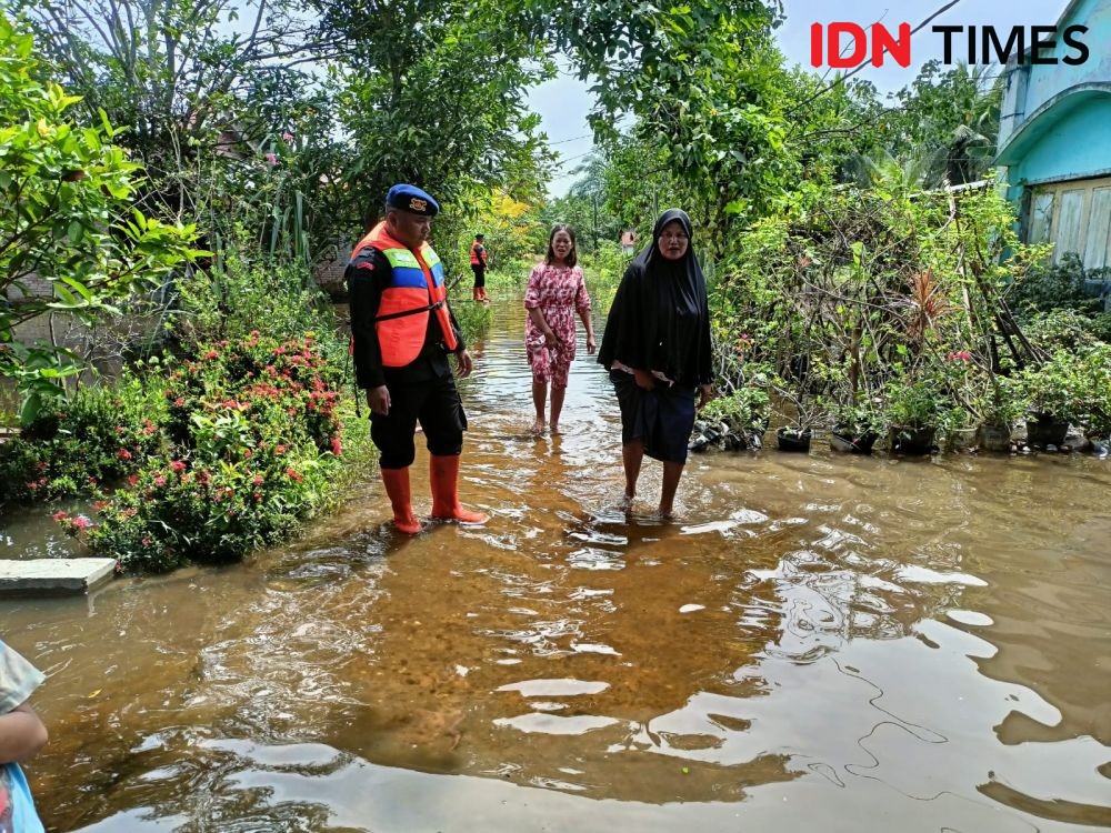 Banjir di Langkat Kian Meluas, Warga Keluhkan Bantuan Minim