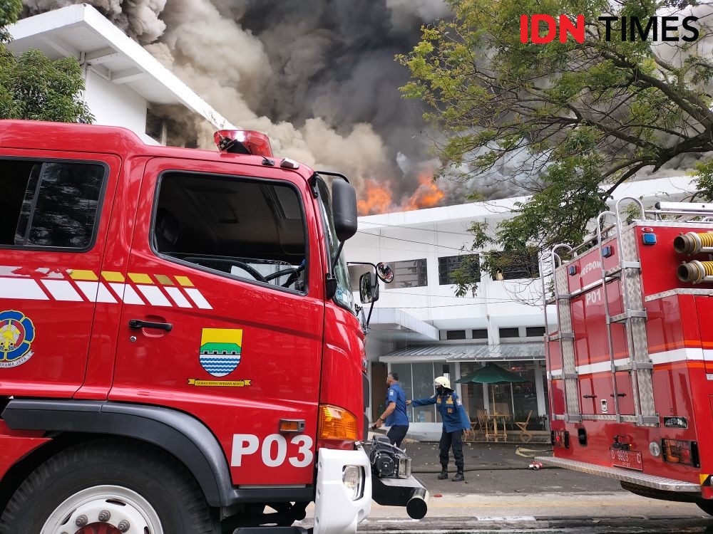 Kebakaran Balaikota Bandung, Polisi Amankan Mandor Pekerja