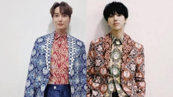 8 Potret Idol K-Pop Pakai Kemeja Batik, Sudah Siap Diajak Kondangan? 