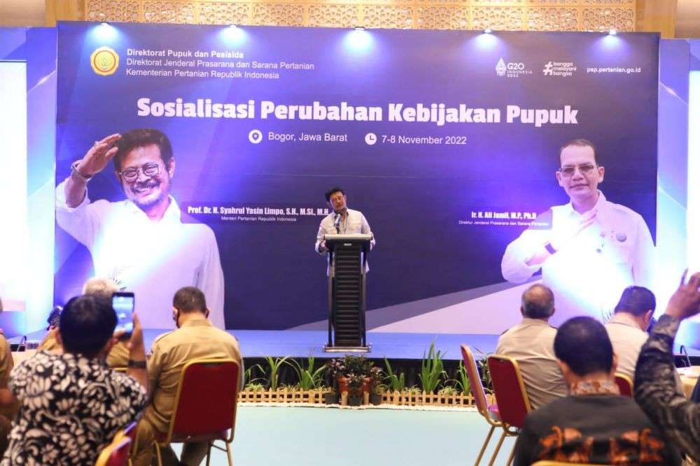 Kementan Lakukan Rakor Perubahan Kebijakan Pupuk Subsidi