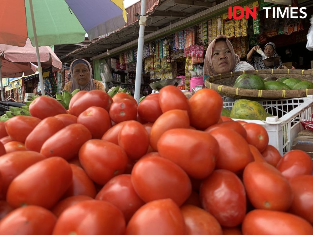 Harga Tomat Besar Meroket, Nyaris Dua Kali Lipat dari Harga Normal
