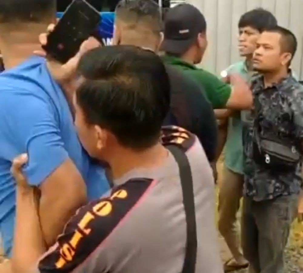 Viral Video Cek-cok Polisi Todong Senpi Vs Warga Sipil, Ini Faktanya