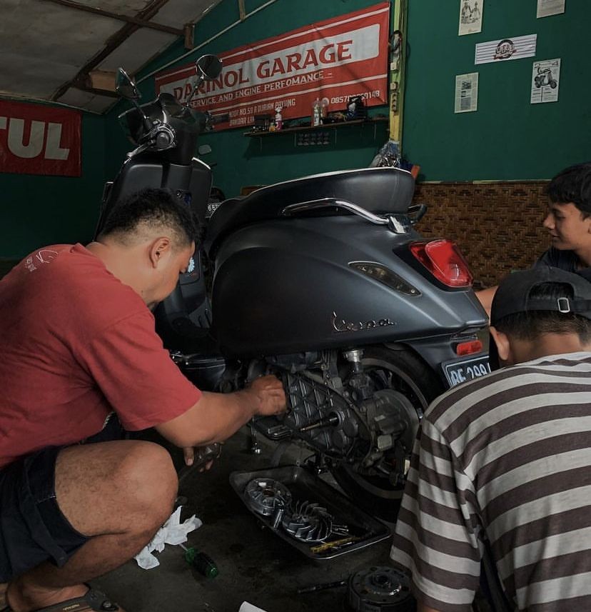 Rekomendasi Bengkel Vespa Populer di Lampung