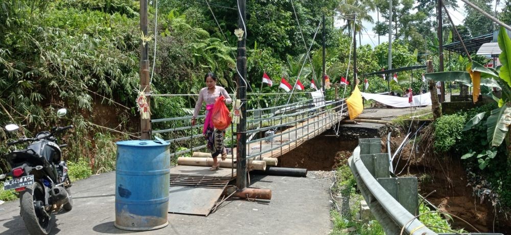 45 Kilometer Jalan di Tabanan Rusak, Pemkab Janji Perbaiki Tahun 2023