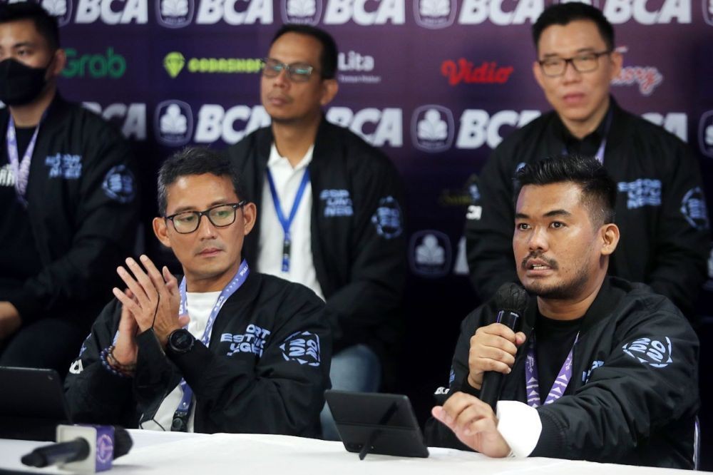 Ada Game Lokal di Piala Presiden Esports 2022, Sandiaga Uno Semringah
