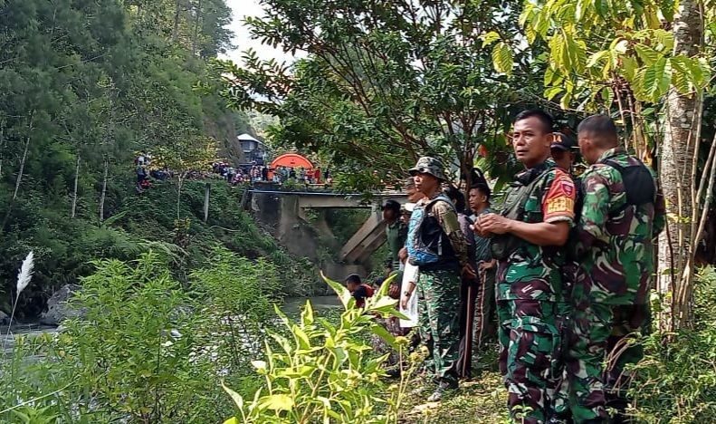 Pencarian Anggota TNI Hilang di Sungai Toraja Utara Sulsel Dihentikan