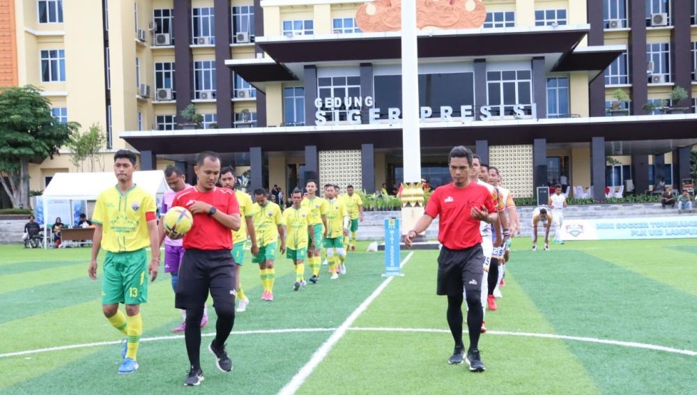 Fakta Unik Turnamen Mini Soccer Digelar PLN UID Lampung