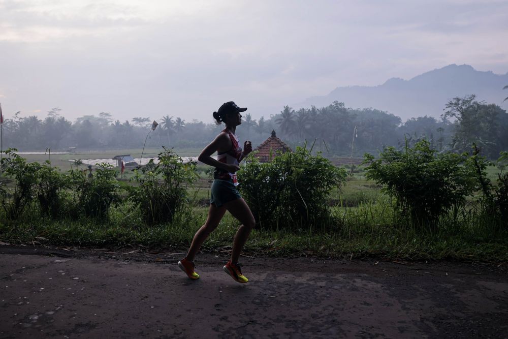 4.552 Pelari Pesta di Borobudur Marathon, Bangkitkan Wisata Olahraga