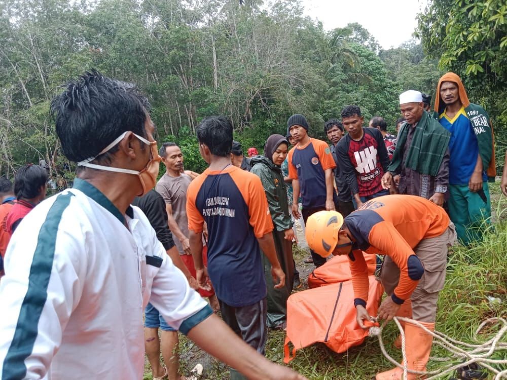 2 Hari Hilang, Pria 58 Tahun yang Hanyut di Sidimpuan Ditemukan