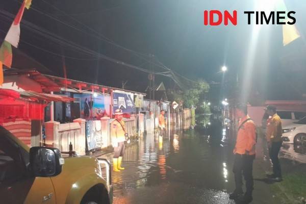 Bencana Banjir Rob Dan Hujan Lebat Mengancam Banjarmasin