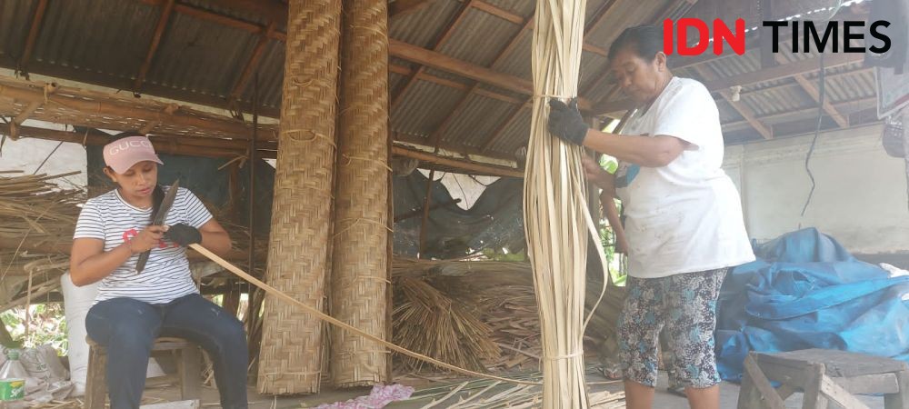 Cerita di Balik Anyaman Bamboo Dome, Dibuat Orang Tabanan