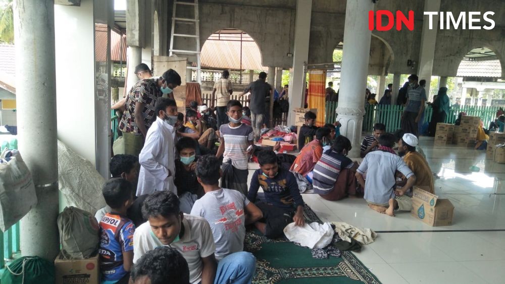 230 Imigran Etnis Rohingya Terdampar di Aceh, Rencana Dikirim ke Medan