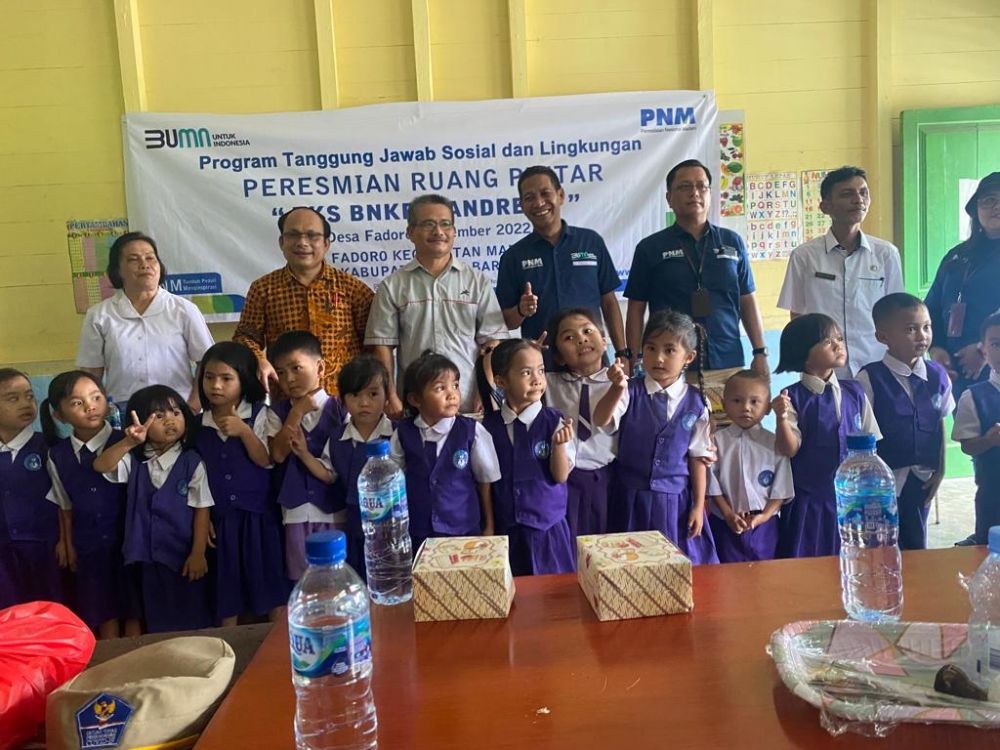 PNM Medan Serahkan Bantuan Sarana Air Bersih untuk Warga Nias Barat