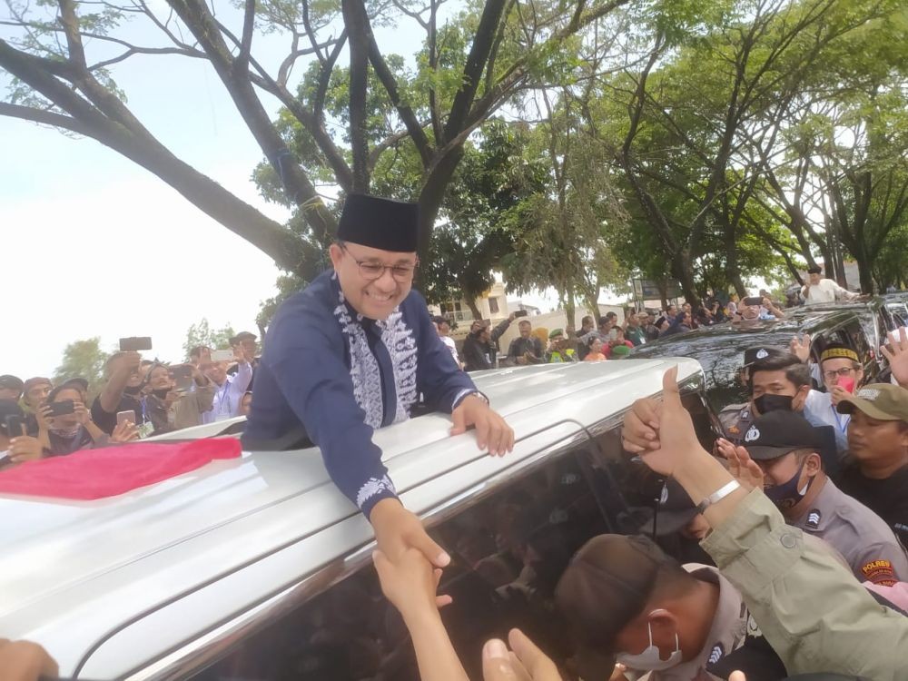 Reaksi Anies Baswedan soal Jokowi Ketemu Surya Paloh, Gak Mau Tanggapi