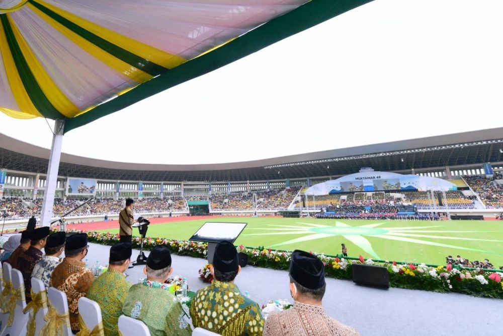 Potret Meriahnya Pembukaan Muktamar Muhammdiyah dan Aisyiyah di Solo