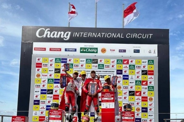 Keren, Pebalap Astra Honda Dominasi Podium ARRC Thailand