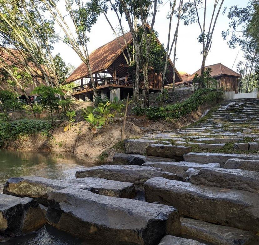 Potret Taman Budaya Uluan Nughik, Tempat Wisata di Tulangbawang Barat