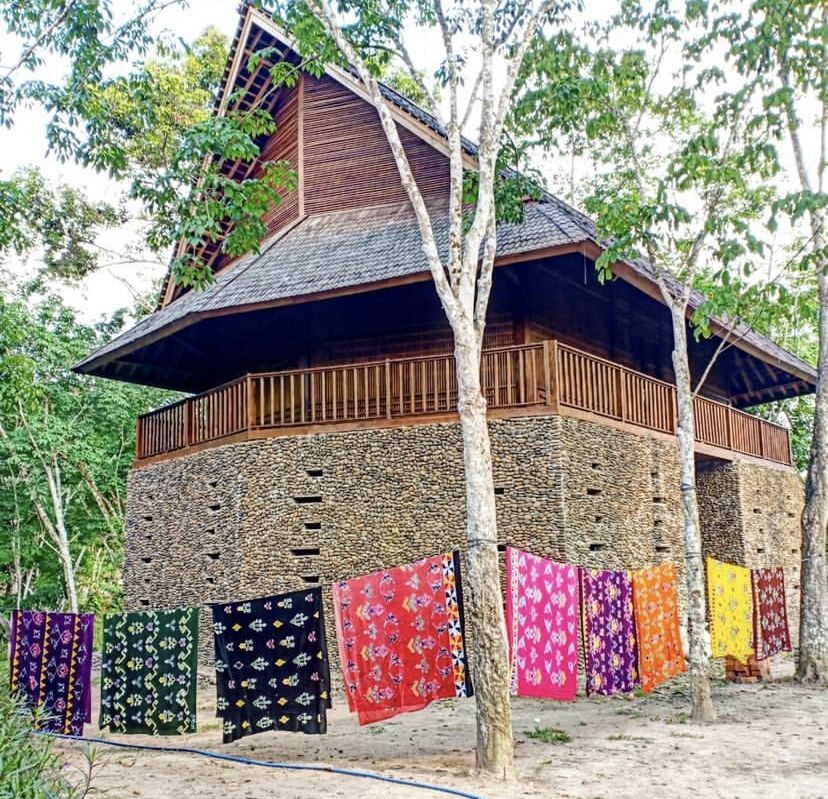 Potret Taman Budaya Uluan Nughik, Tempat Wisata di Tulangbawang Barat
