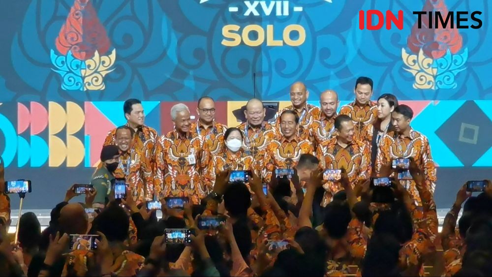 Munas HIPMI: Sambutan Menteri Bahlil Soal Capres Bikin Jokowi Tertawa