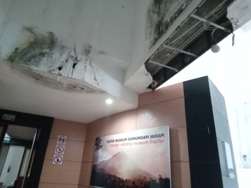 Rusak di Bagian Atap, Museum Gunung Merapi Ditutup Sementara