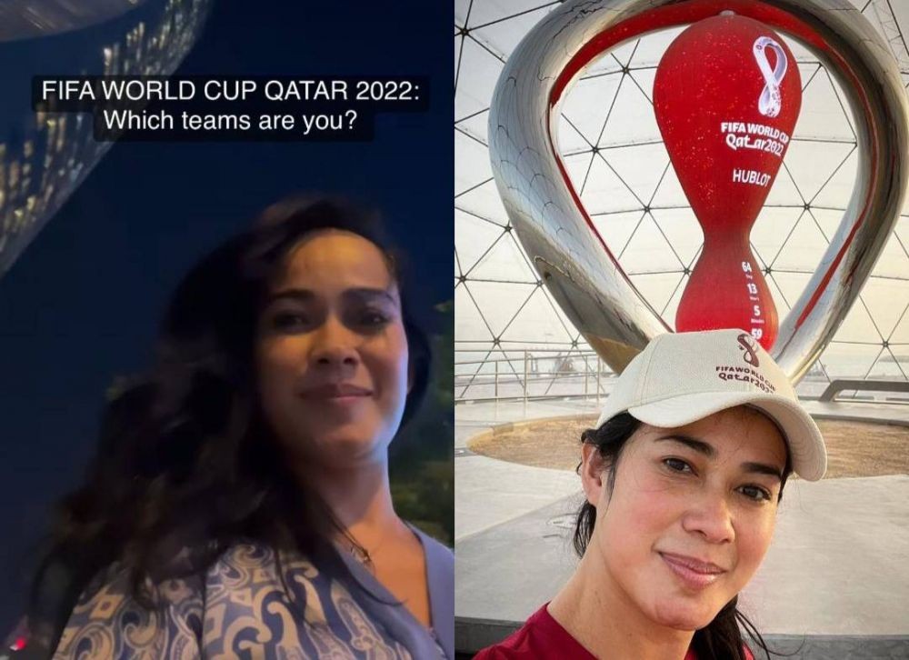 Kemeriahan Piala Dunia Qatar di Mata Putri Handayani